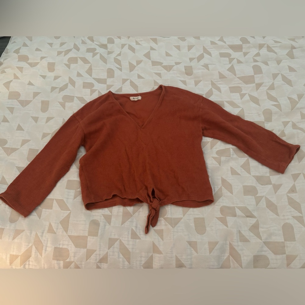 Burnt orange long sleeve